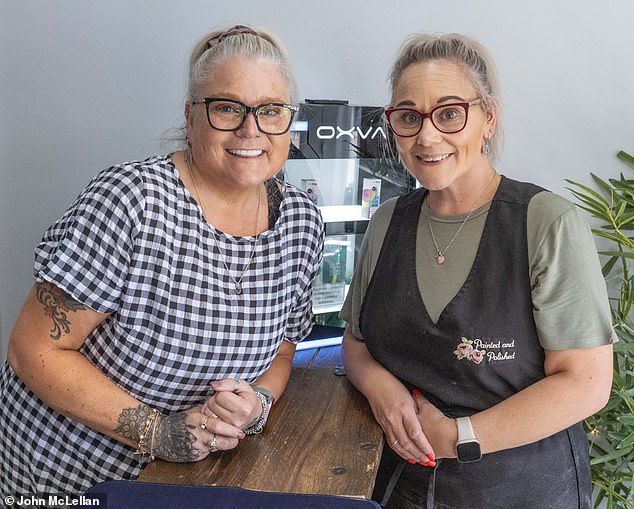 Heidi Walker, 48, (left) who owns a vape shop in Long Stratton called JJ Vapes, warned that parents will struggle to take the time off