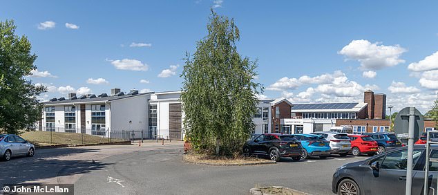 A new survey has revealed that half of frazzled parents want summer holidays to be slashed from six to four weeks and half terms extended. Pictured: Long Stratton High School