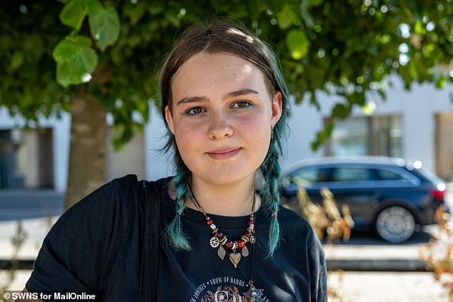 Charlotte (pictured) was in favour of the voting age being lowered to 16