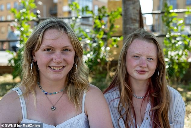 Hannah (right) believes the Government should be doing more to help the environment