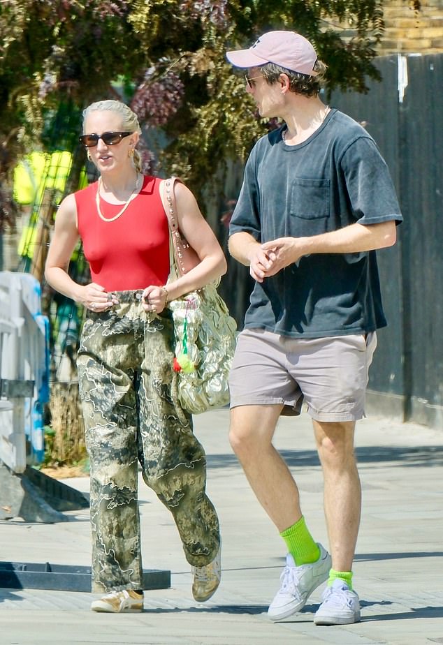 Two weeks after Lido festival Norton was reportedly seen holding hands with Ms Huddart at the NYC Downlow nightclub at the Glastonbury festival