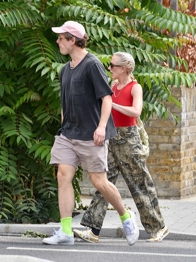 They were enjoying a low key stroll