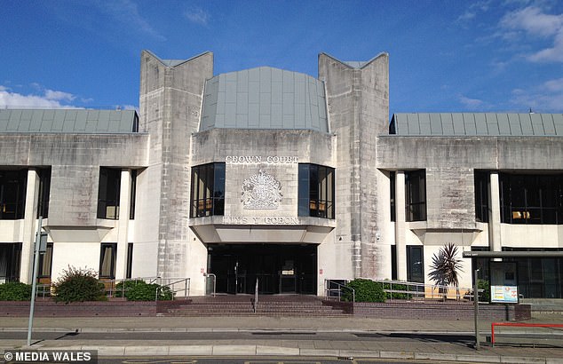 Judge Huw Rees, at Swansea Crown Court (pictured, file photo), said Griffiths' behaviour was 'irrational' and probably done under the influence of drink and drugs