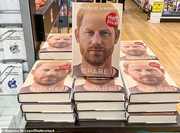 On its first day of publication, Spare sold approximately 1.4million copies in the US, Canada and the UK, becoming the fastest-selling non-fiction book of all time