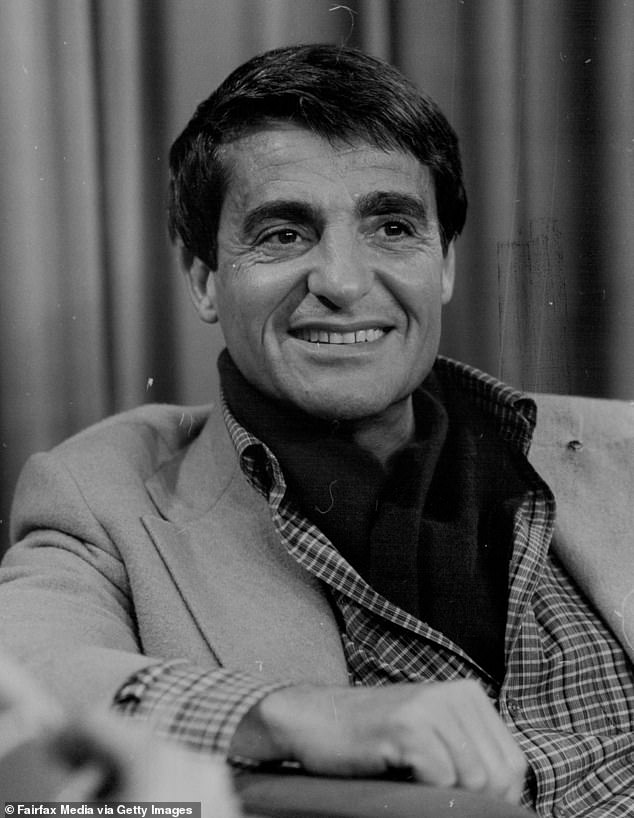 The actor passed away at his home in Beverly Hills, Los Angeles , California from natural causes on July 20 - just five days after his birthday (pictured in 1978)