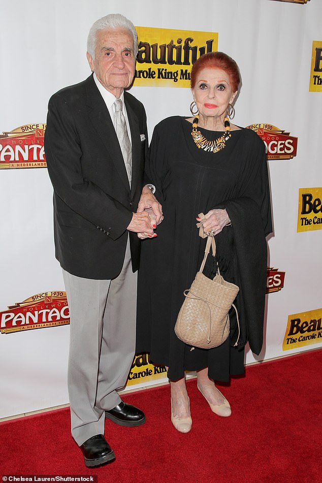 He was married to Sixteen Candles actress Carole Cook from 1964 until her death from heart failure at the age of 98 in 2023 (pictured together in 2016)