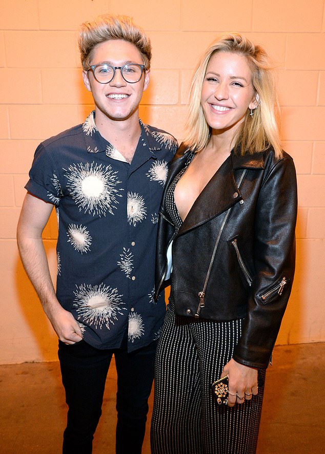 Ellie has also admitted to a fling with One Direction's Niall Horan, 31 (pictured 2015)