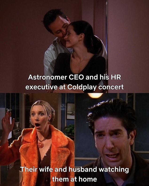 Some of the most iconic scenes from Friends have been remixed in relation to the incident