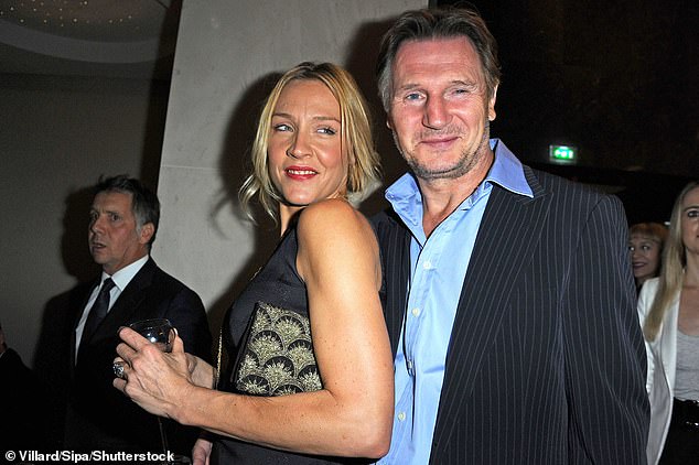 His one notable romance following the death of his wife was with businesswoman Freya St. Johnston, from 2010 to 2012 (pictured together in 2011)