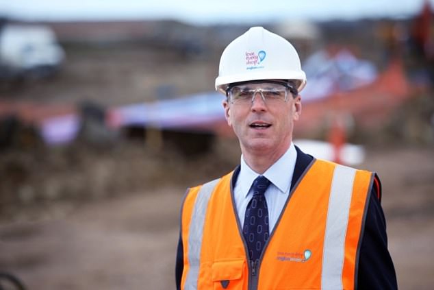 Peter Simpson has been chief executive of Anglian Water since 2013 and received £15.8m