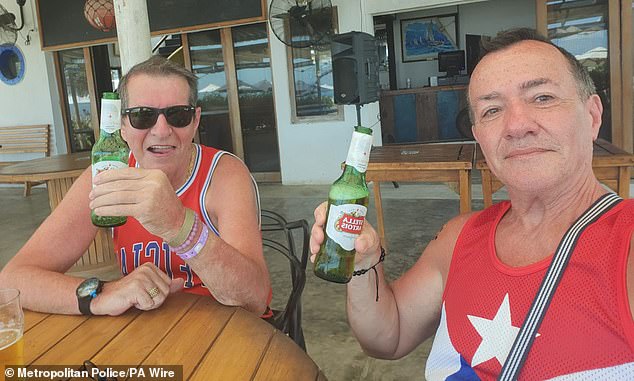 Jurors heard both Mr Longworth, left, and Mr Alfonso, were decapitated and dismembered at the flat they shared in Shepherd's Bush, west London, before their remains were dumped near the bridge in Bristol