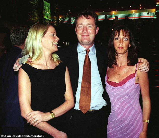 Pictured: Piers Morgan with Wife Marion Elizabeth Shalloe (r) at the UK premiere of Saving Private Ryan in September 1998