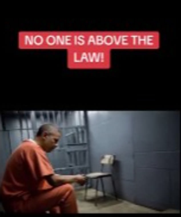 The AI video Trump posted to Truth Social included several clips of a phony Obama in an orange jumpsuit sitting in prison