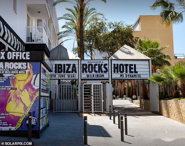 Two ambulances were sent to the scene of the four-star hotel (pictured) at around 12.40am, but paramedics were sadly unable to revive him