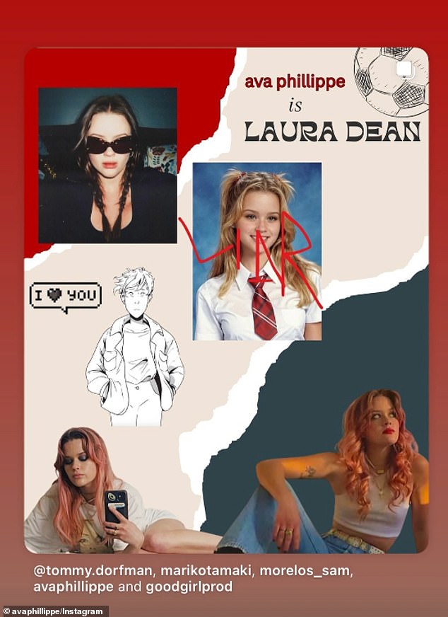 She also shared some of Laura's looks planned for the production