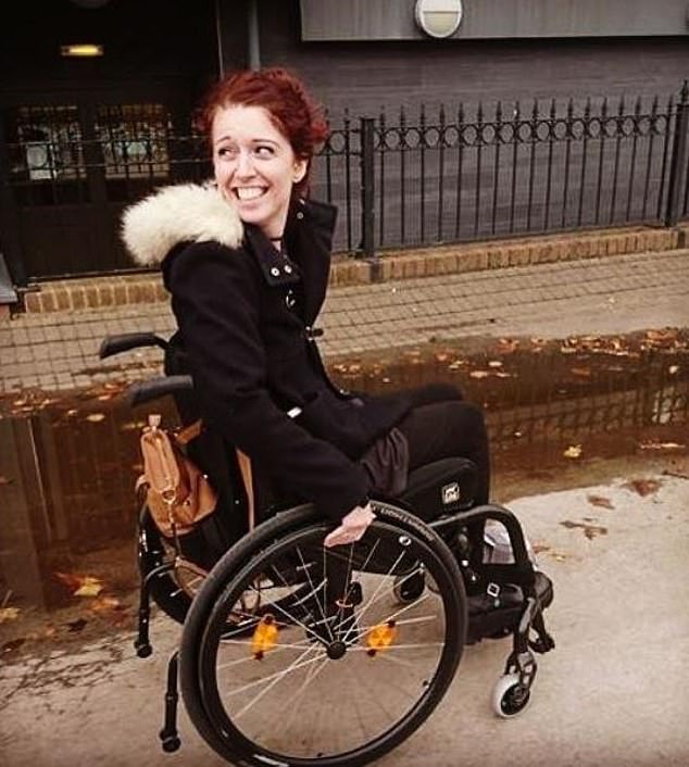 Harriet has undergone numerous operations and has lost the use of her left foot, leaving her physically disabled