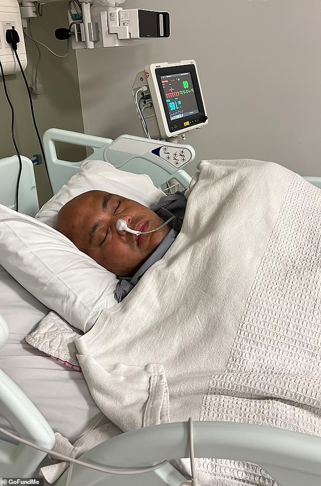 Mohd is now stuck in a hospital in Kuala Lumpur after suffering a second stroke while on a flight from Newcastle to Malaysia via Heathrow