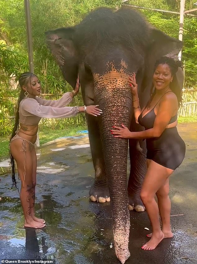 She is the daughter of Brooklyn Tankard (right), one of Ben's daughters