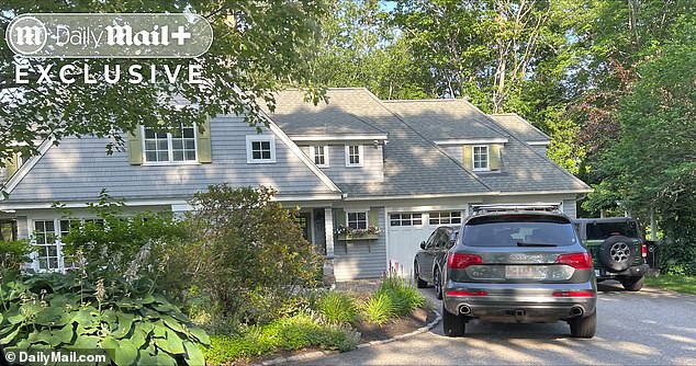 Daily Mail spoke with locals in the couple's Maine neighborhood, where Megan is currently staying - some slammed Andy as 'disgusting,' while others called for privacy. Family members were seen coming and going from the four-bed, four-bath, 4,169-sq-ft home over the weekend (pictured)