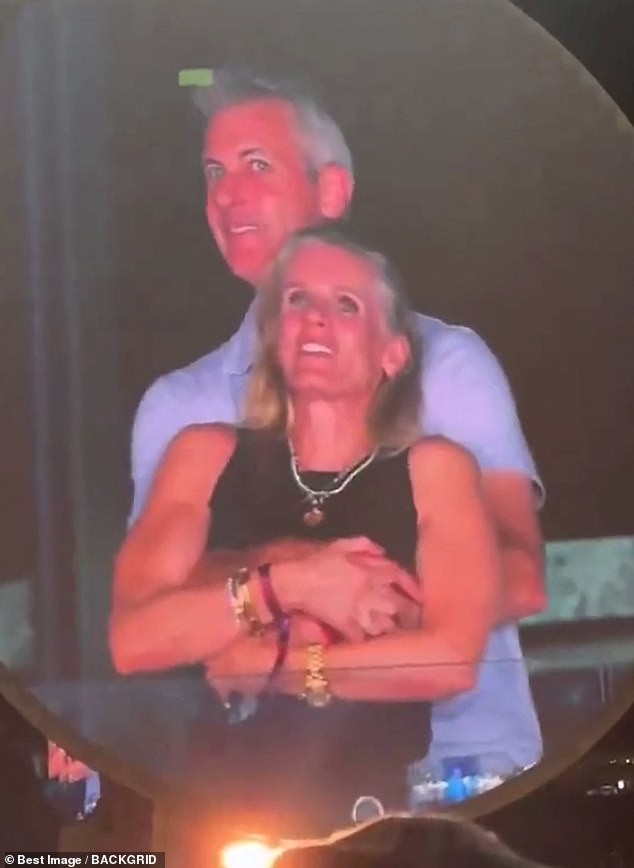 Andy and his top HR executive Kristin Cabot, who is also married, were caught red-handed at the Coldplay concert in Boston, Massachusetts on July 16 and called out by a bewildered Chris Martin, the lead man of the band