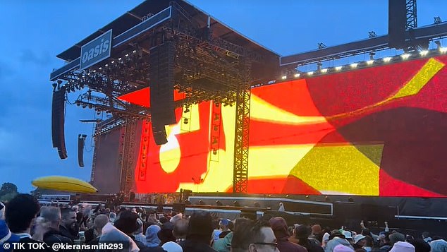 Speaking at Oasis' Heaton Park gig, Liam told the crowd: 'Don't worry we ain't got any of that Coldplay snidey f***ing camera sh*t'