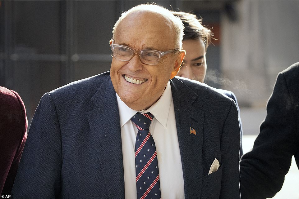 The Reform leader said the UK needed to copy the 'broken windows' theory popularised by New York mayor Rudy Giuliani (above) in the 1990s, under which crime rates fell after police targeted everything from graffiti to fare-dodging