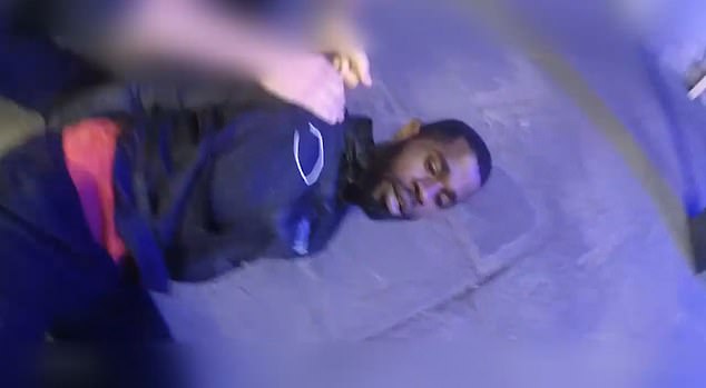 Yostin Mosquera was wearing a blood splattered t-shirt when he was arrested