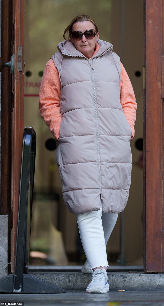 During an inquest into his death last week, Ms Flaherty (above) broke down on several occasions and had to leave the court as lawyers for the Grogan family questioned her credibility