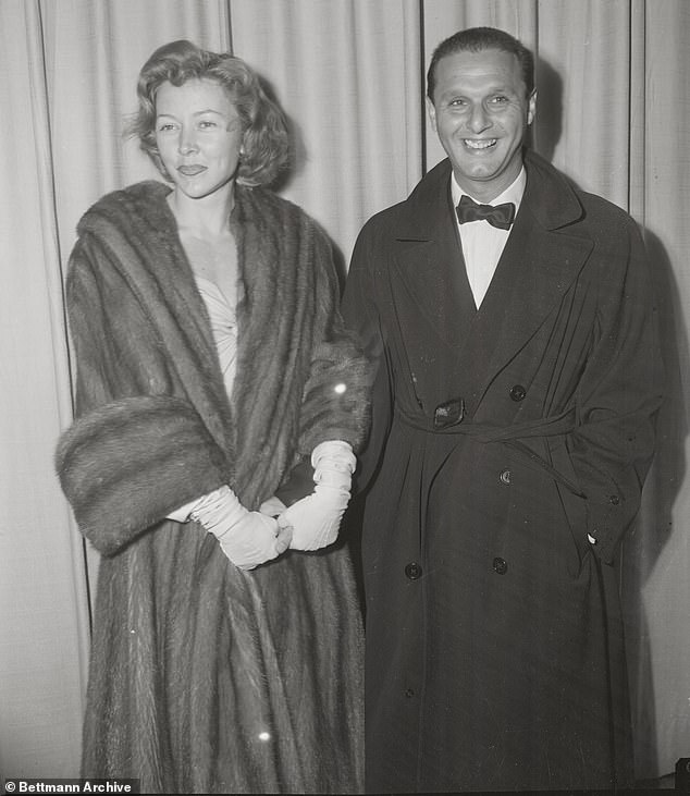 Following her divorce from Ray, the actress married second husband Cy Howard in 1954 (pictured a year earlier at the 1953 Academy Awards)