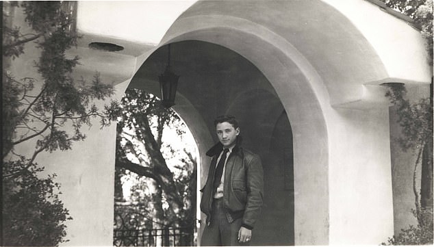 Tony had first met Grahame at Los Angeles International Airport. It was June 1950, almost six months shy of Tony¿s 13th birthday (he is pictured here as a teenager)