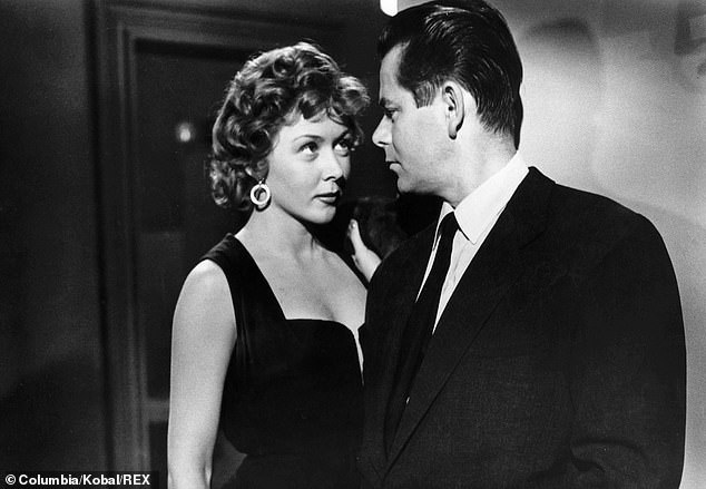 In a postscript to his 1958 memoir, added in 2002, Tony wrote: ¿I had had no contact with Gloria since I was 13, but had pined for her throughout my teens. I had kept track of her through her movies ¿ When I got to California, I called her' (Gloria pictured in The Big Heat)