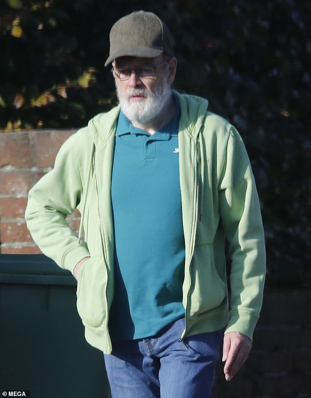 Convicted child killer Pitchfork is seen walking in a local park near young families after his release in 2021