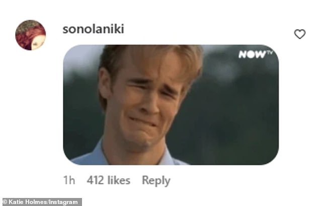 Instagram user @sonolaniki shared a funny meme of Dawson crying