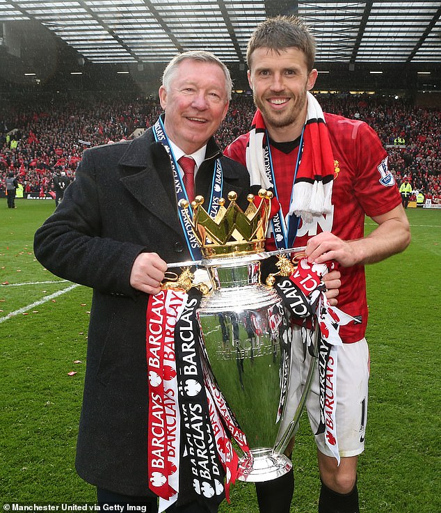 Carrick earned five Premier League titles during his time at Man United under Ferguson