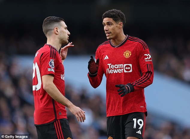 Former United defender Raphael Varane is among previous stars to have worn the No 19 shirt