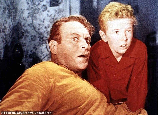 As well as playing son William and later Fred in the 1952 sequel, Jimmy starred in a whopping 31 movies across his career, including iconic sci fi film Invaders From Mars (pictured)