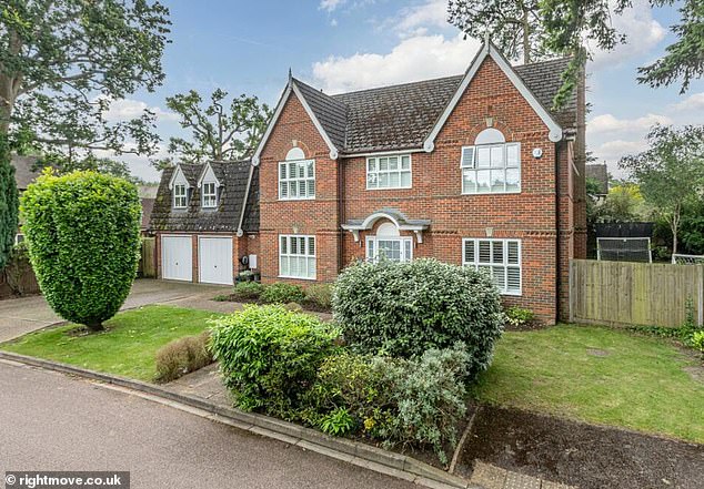 The break-up of her marriage last year to singer songwriter Jack apparently forced her to sell their five bed marital home in Surrey for £1,355,000 (pictured)