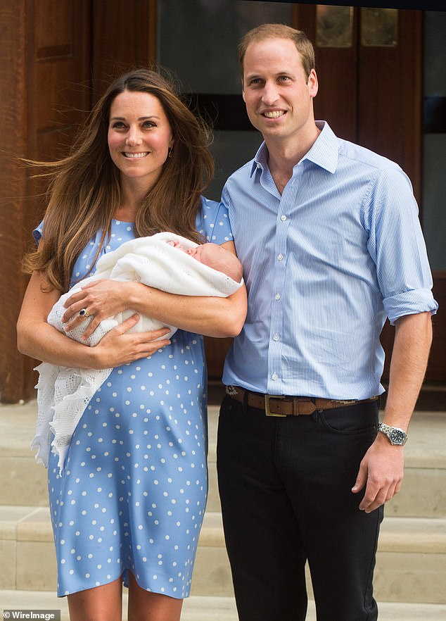 Prince George was first introduced to the world in 2013 when his parents the Prince and Princess of Wales held him in their arms on the steps of the Lindo Wing at St Mary's Hospital in Paddington, London