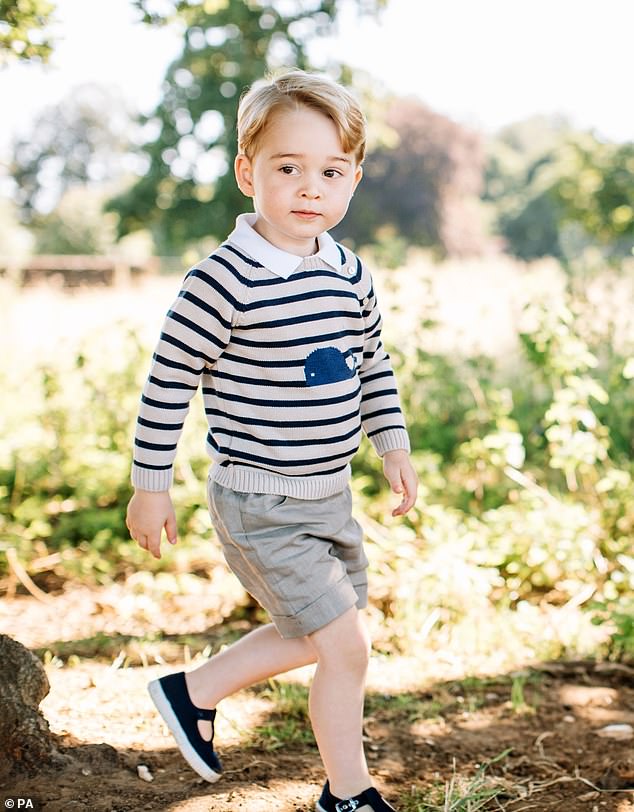 Prince George's third birthday portrait was taken by Matt Porteous at the Wales family's Norfolk home