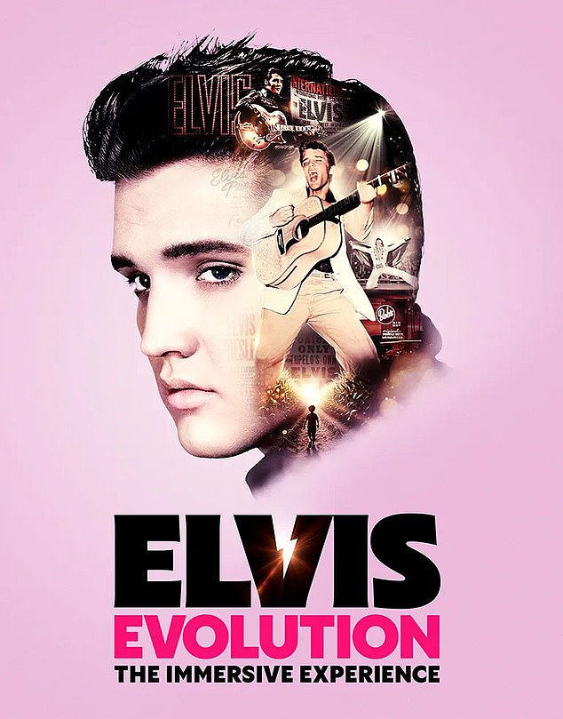 The sellers are offering 'heart pounding music' and a 'journey through Elvis' story' as part of the 'immersive experience'