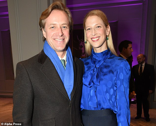 The tragic last photo of Thomas Kingston and his wife Lady Gabriella Windsor, taken at event in London on Valentine's Day 2024. He died at his parents’ home after suffering a “catastrophic head injury”. A gun was found close to his body