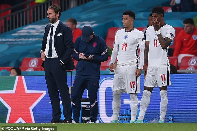 Marcus Rashford, Bukayo Saka and Jadon Sancho were subject to racist abuse after Euro 2020
