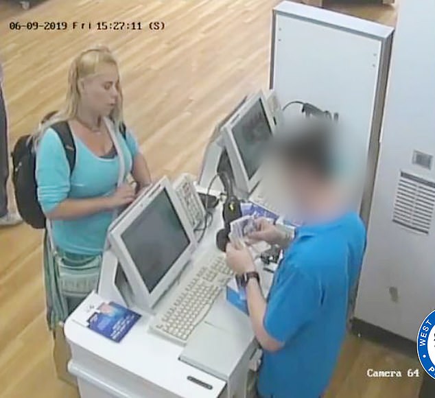 Betro pictured buying a cheap mobile phone in Birmingham before allegedly carrying out the shootings