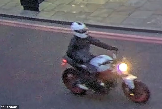 Images of the suspected gunman who has never been traced
