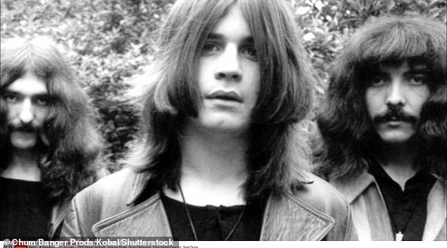 Osbourne with Butler (left) and Iommi in the 1970s. Black Sabbath revolutionised the heavy metal genre, making themselves popular with millions of fans