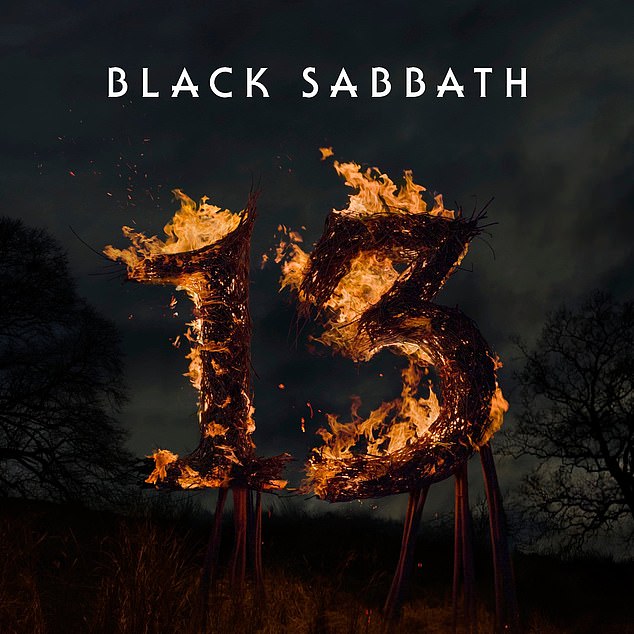 The band's farewell tour – titled The End – was brought to a close with a performance in Birmingham in 2017. Above: The cover of the band's last album, 13