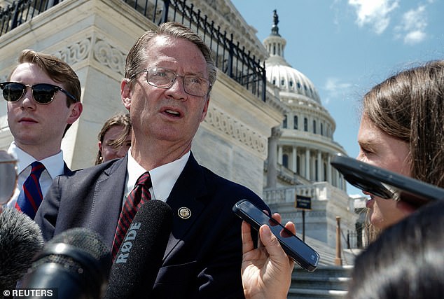 Republican Rep. Tim Burchett of Tennessee asked the Oversight Committee to vote on subpoenaing Ghislaine Maxwell. The panel quickly approved his request