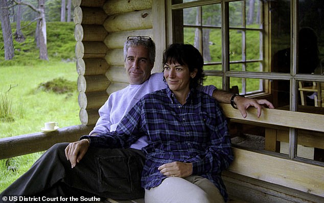 Maxwell, shown above with sex offender and accused child trafficker Jefferey Epstein, was a longtime partner of the disgraced financier. She is currently serving a 20-year sentence for sex trafficking