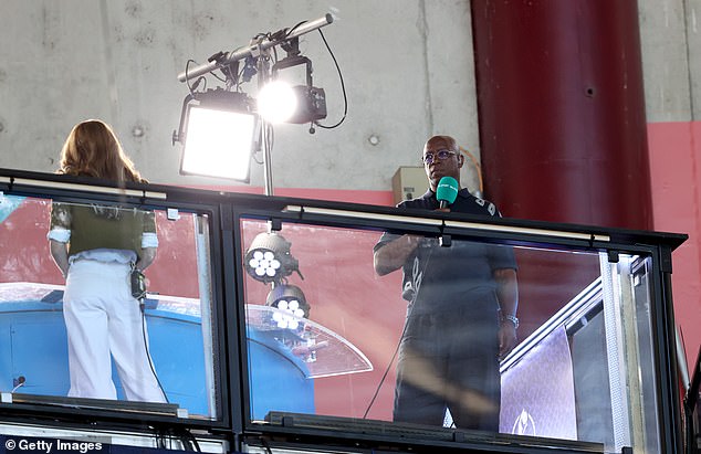 He was in Switzerland for the match, saying: 'I'm not missing England at this stage of the competition'