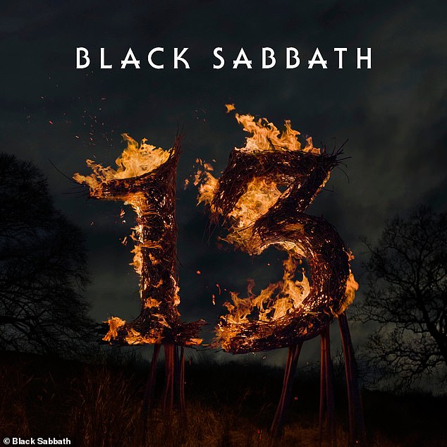 The band's farewell tour – titled The End – was brought to a close with a performance in Birmingham in 2017. Above: The cover of the band's last album, 13